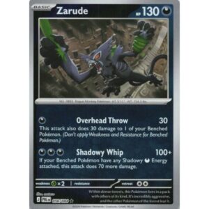Pitch Black - 056/084 - Zarude (rare reverse holo)