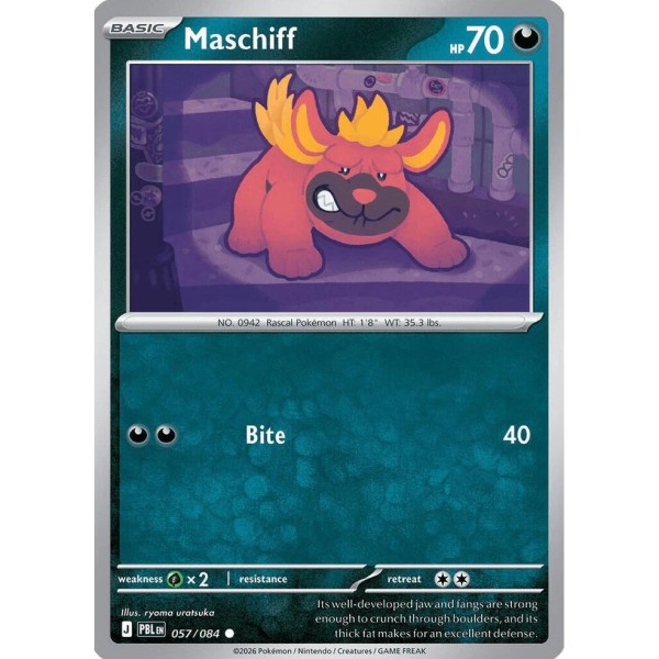 Pitch Black - 057/084 - Maschiff (reverse holo)