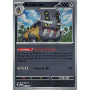 Pitch Black - 062/084 - Bastiodon (rare reverse holo)
