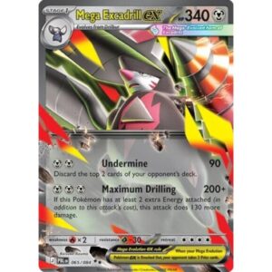 Pitch Black - 065/084 - Mega Excadrill EX (double rare)