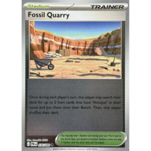 Pitch Black - 076/084 - Fossil Quarry (reverse holo)