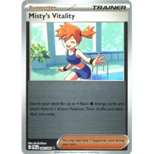 Pitch Black - 080/084 - Misty's Vitality (reverse holo)