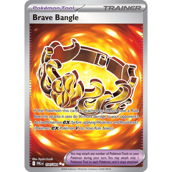 Pitch Black - 104/084 - Trainer Brave Bangle (ultra rare)