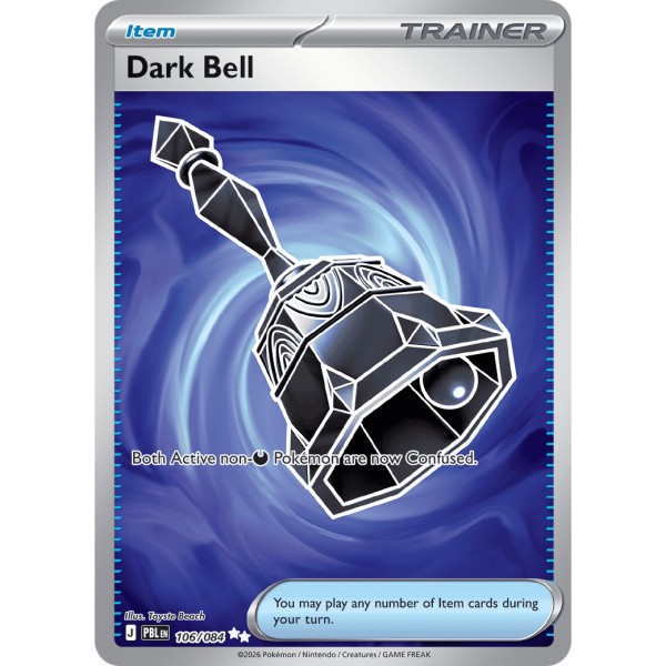 Pitch Black - 106/084 - Trainer Dark Bell (ultra rare)