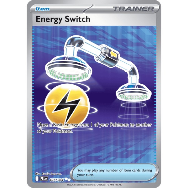 Pitch Black - 107/084 - Trainer Energy Switch (ultra rare)