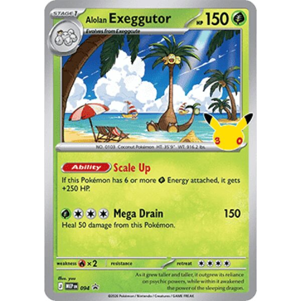 Mega Evolution Promo - 094 - Alolan Exeggutor