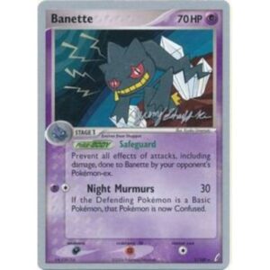 EX Crystal Guardians - 1/100 - Banette (WCD07 non holo)