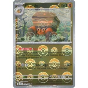 Black Bolt - 052/086 - Crustle (poke ball reverse holo)