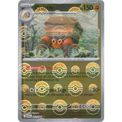 Black Bolt - 052/086 - Crustle (poke ball reverse holo)