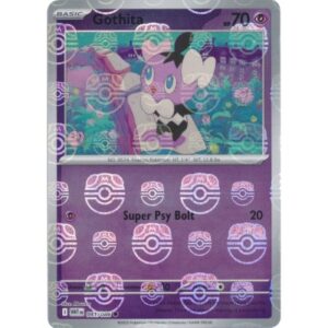 White Flare - 041/086 - Gothita (master ball reverse holo)
