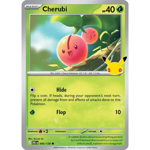 30th Anniversary - 006/128 - Cherubi (holo)