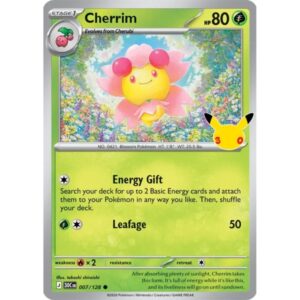 30th Anniversary - 007/128 - Cherrim (holo)