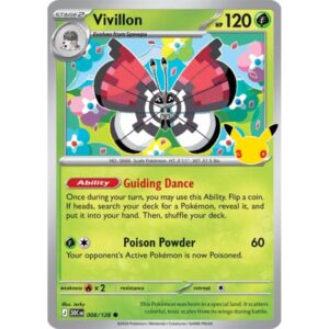 30th Anniversary - 008/128 - Vivillon (holo)