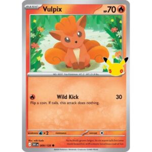 30th Anniversary - 009/128 - Vulpix (holo)