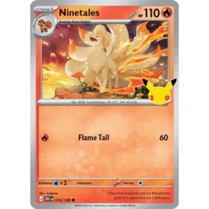 30th Anniversary - 010/128 - Ninetales (holo)