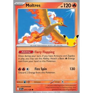 30th Anniversary - 011/128 - Moltres (holo)