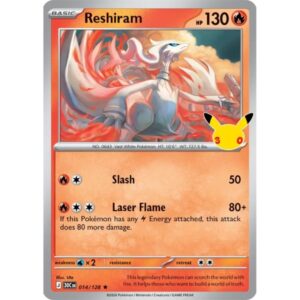 30th Anniversary - 014/128 - Reshiram (rare holo)