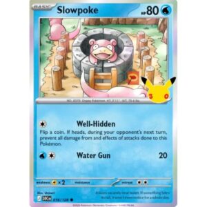 30th Anniversary - 016/128 - Slowpoke (holo)