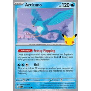 30th Anniversary - 018/128 - Articuno (holo)