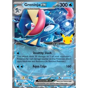 30th Anniversary - 021/128 - Greninja EX (double rare)