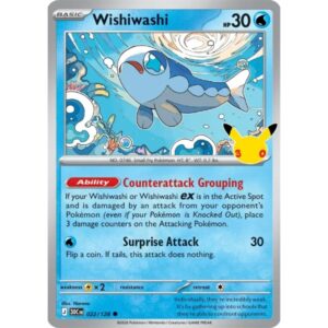 30th Anniversary - 022/128 - Wishiwashi (holo)