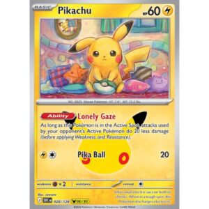 30th Anniversary - 028/128 - Pikachu (rare holo)