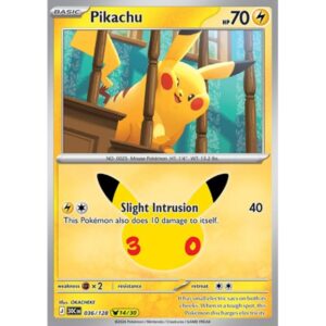 30th Anniversary - 036/128 - Pikachu (rare holo)