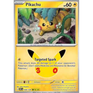 30th Anniversary - 038/128 - Pikachu (rare holo)