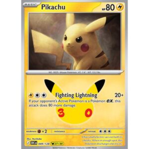 30th Anniversary - 049/128 - Pikachu (rare holo)