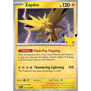30th Anniversary - 055/128 - Zapdos (holo)