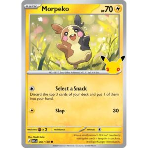 30th Anniversary - 061/128 - Morpeko (holo)
