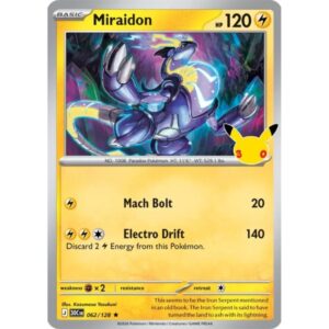 30th Anniversary - 062/128 - Miraidon (rare holo)