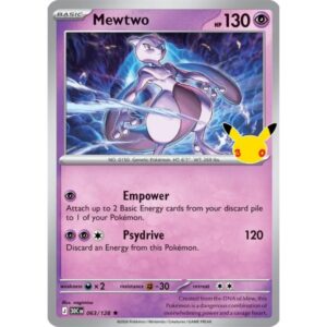 30th Anniversary - 063/128 - Mewtwo (rare holo)