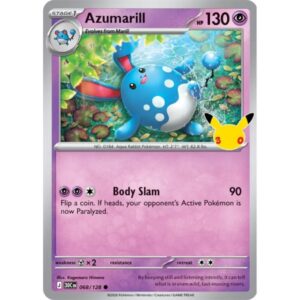 30th Anniversary - 068/128 - Azumarill (holo)