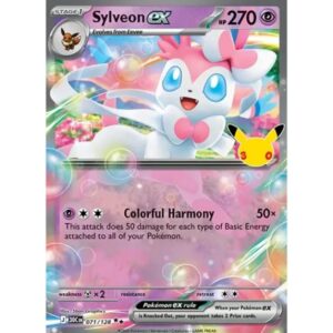 30th Anniversary - 071/128 - Sylveon EX (double rare)