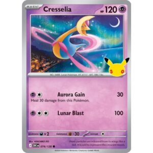 30th Anniversary - 074/128 - Cresselia (holo)