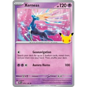30th Anniversary - 076/128 - Xerneas (rare holo)