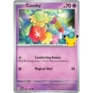 30th Anniversary - 077/128 - Comfey (holo)