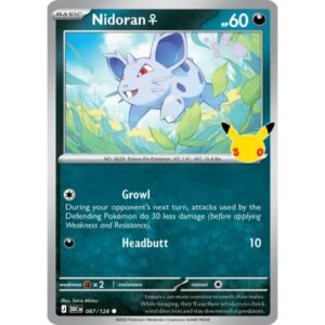 30th Anniversary - 087/128 - Nidoran F (holo)