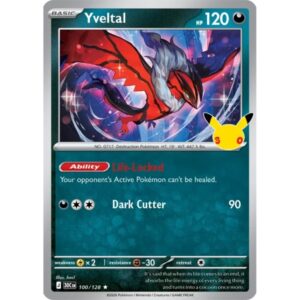 30th Anniversary - 100/128 - Yveltal (rare holo)