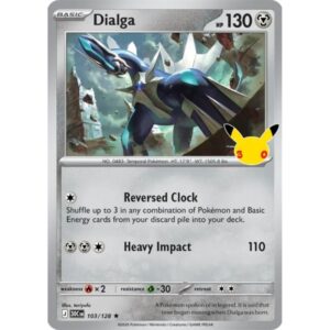 30th Anniversary - 103/128 - Dialga (rare holo)