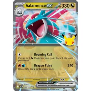 30th Anniversary - 109/128 - Salamence EX (double rare)