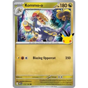 30th Anniversary - 112/128 - Kommo-o (holo)