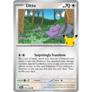 30th Anniversary - 115/128 - Ditto (holo)