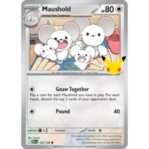 30th Anniversary - 125/128 - Maushold (holo)