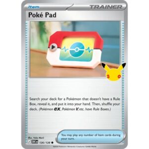 30th Anniversary - 126/128 - Trainer Poké Pad (holo)