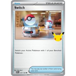 30th Anniversary - 127/128 - Trainer Switch (holo)