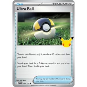 30th Anniversary - 128/128 - Trainer Ultra Ball (holo)