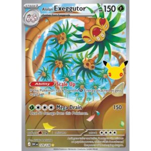 30th Anniversary - 129/128 - Alolan Exeggutor (illustration rare)