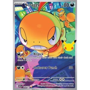 30th Anniversary - 140/128 - Scraggy (illustration rare)